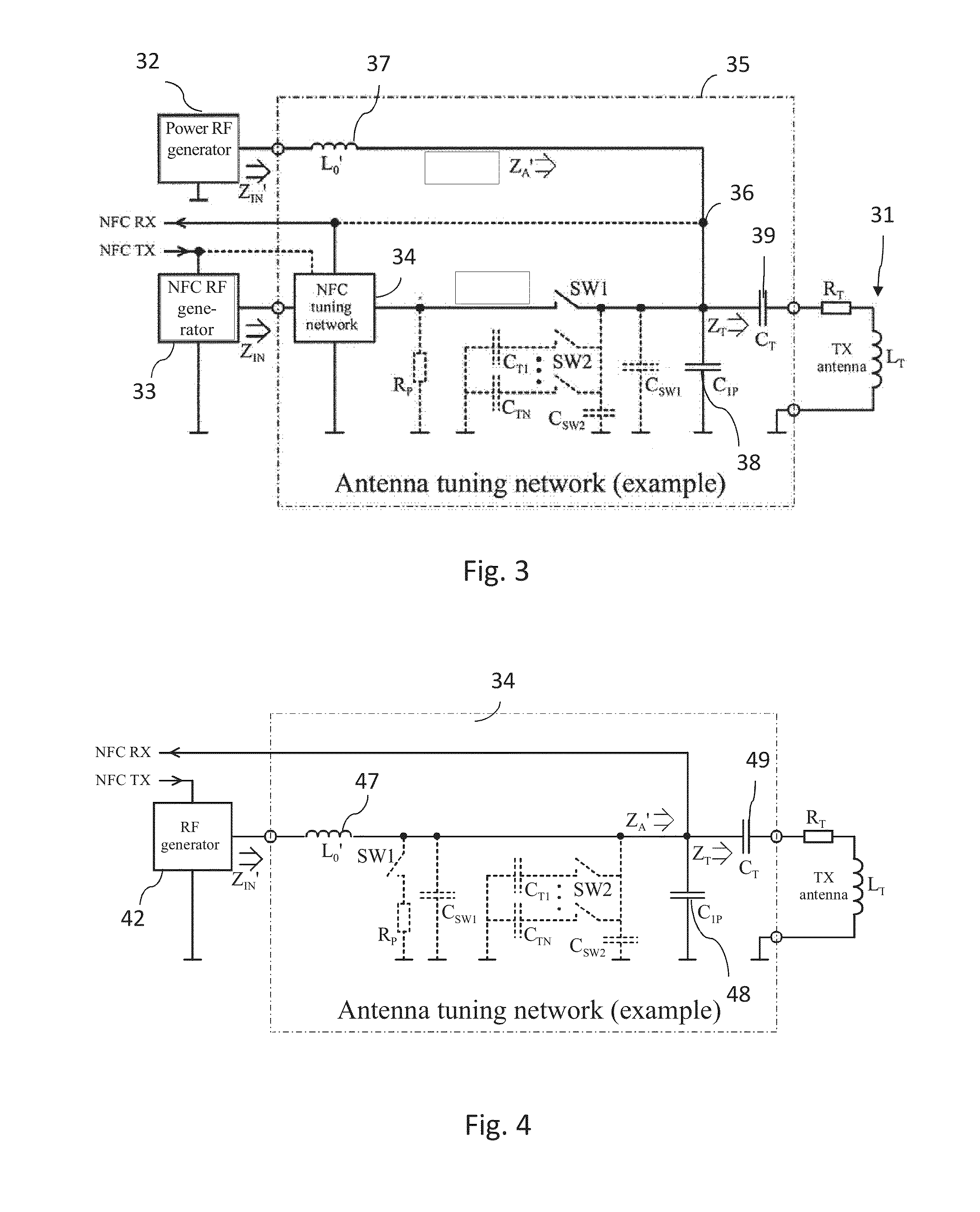 Wireless near field communication device and power transmitter and a method for wirelessly transmitting operating power to another device