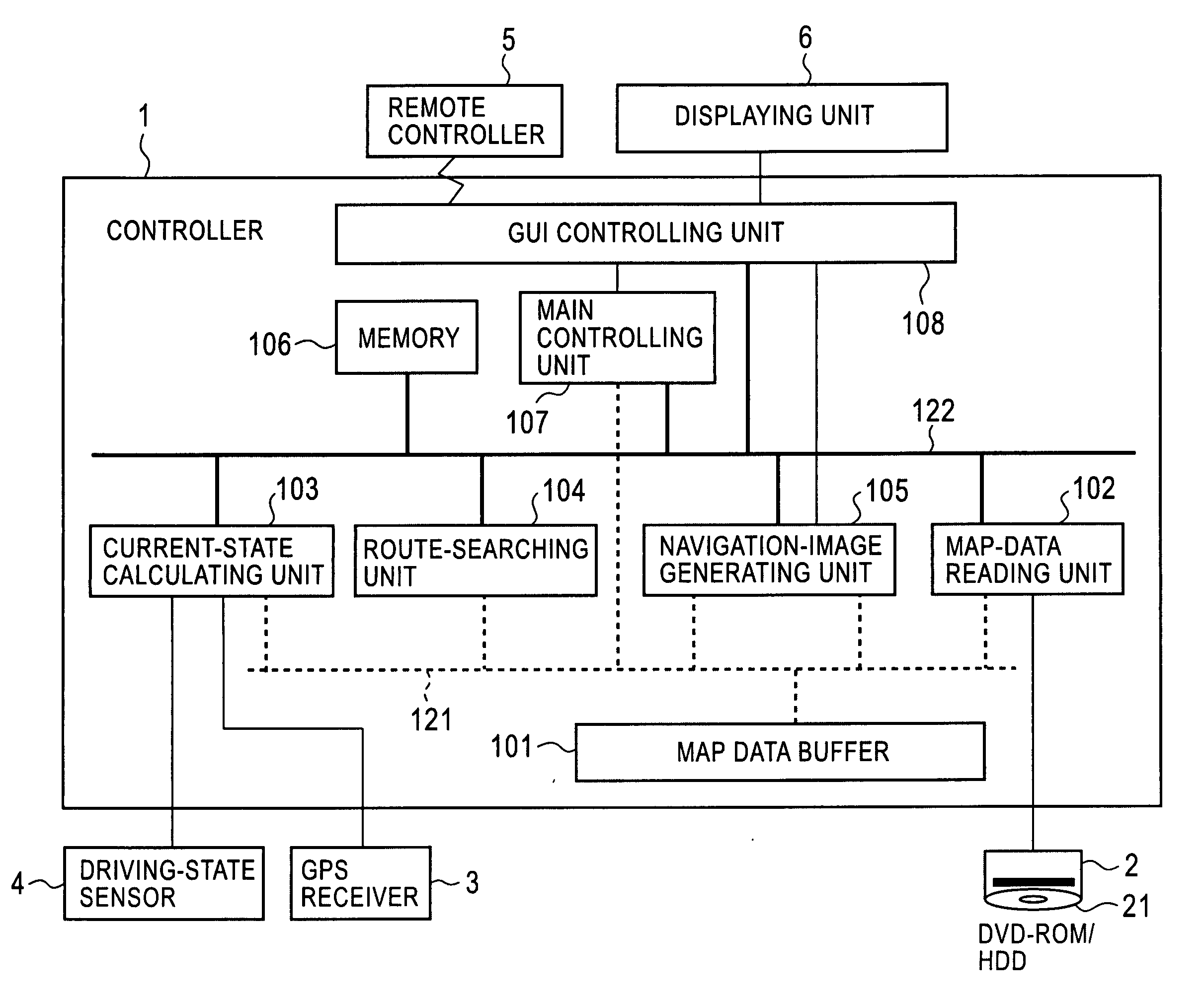 Method and apparatus for displaying a map