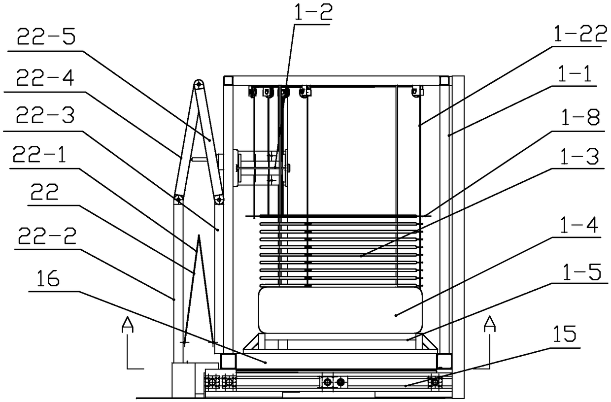 Telescopic device and marine offshore evacuation system using same