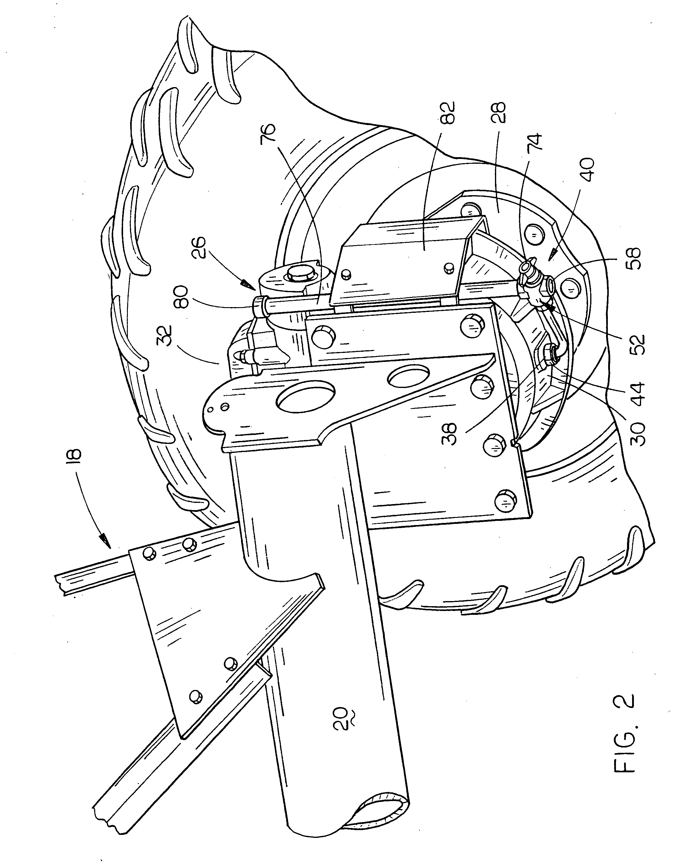 Lubricant fill and drain assembly for a gearbox