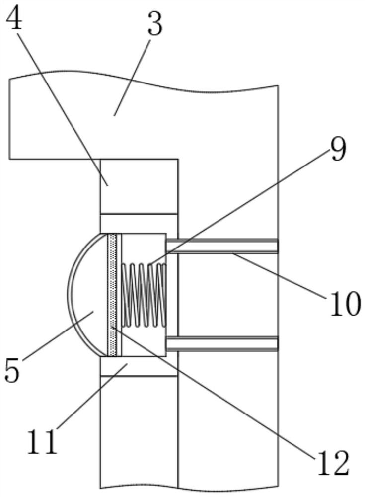 High-end security anti-theft door capable of automatically alarming