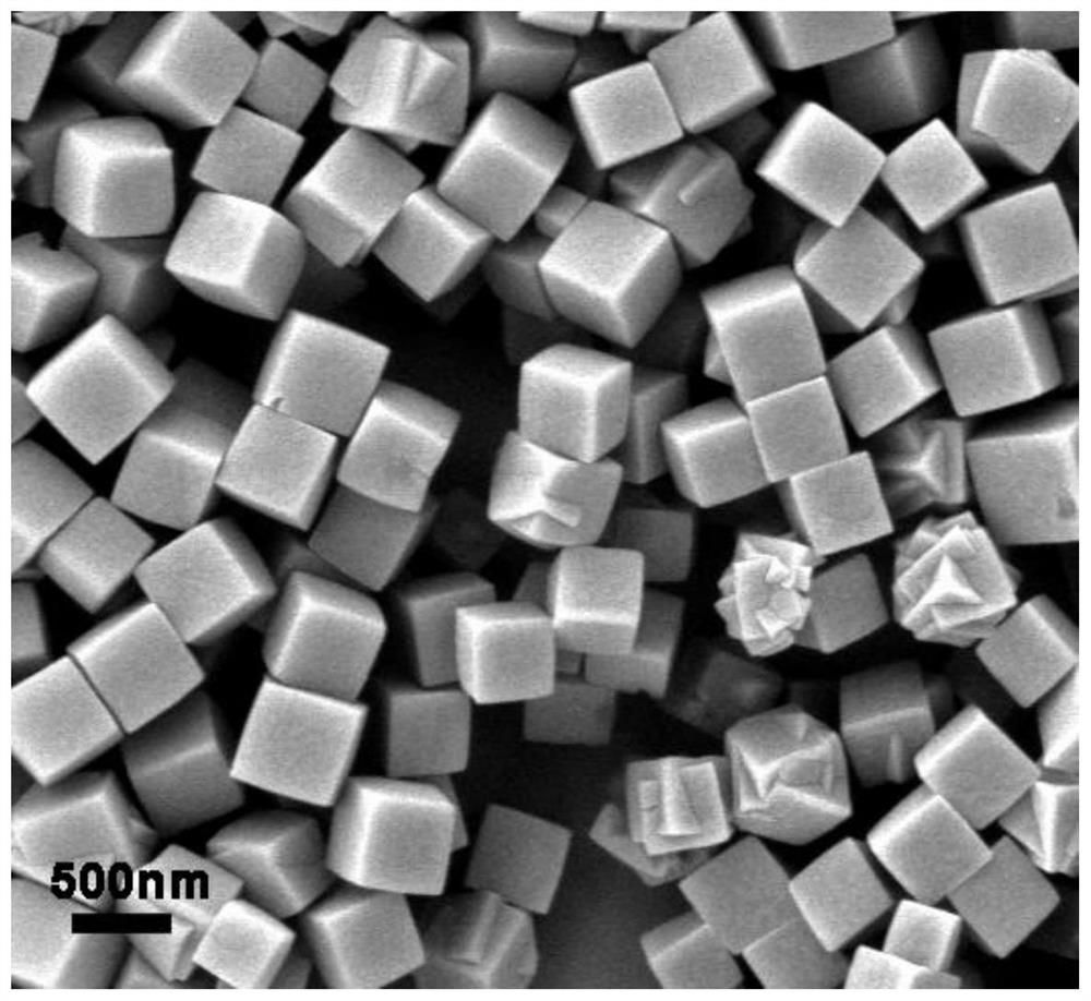 Carbon-loaded multi-metal multistage material as well as preparation method and application thereof