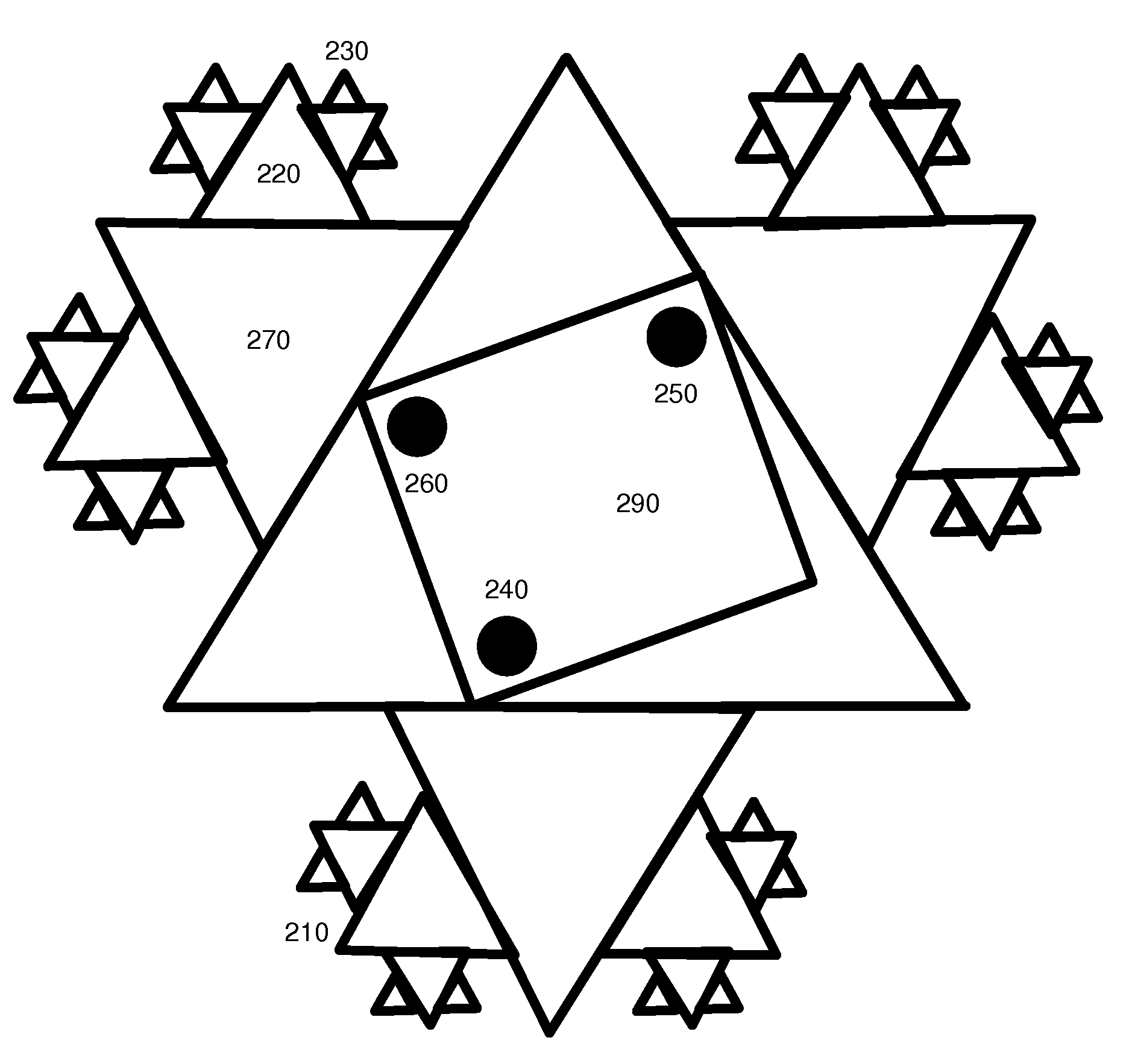 Fractal heat transfer device