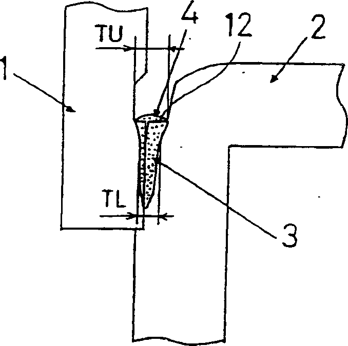 Laser welded tube fitting structure and gas generator with the tube fitting structure