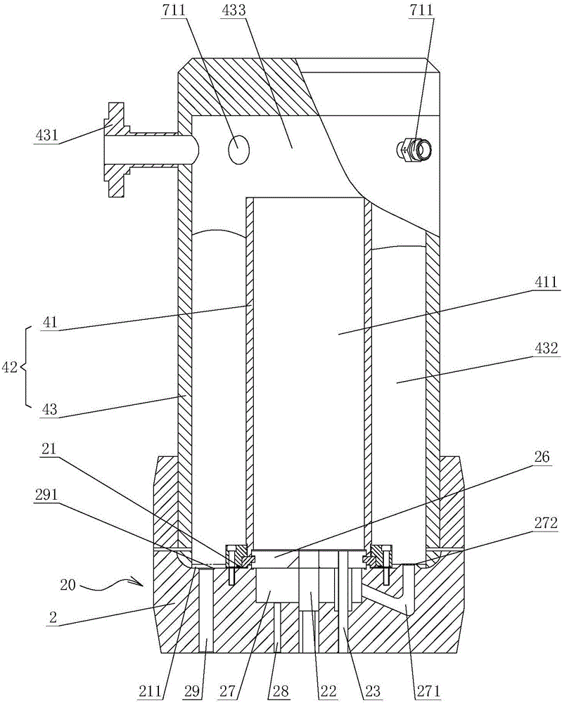 Waste water composite heat carrier generator and composite heat carrier generation method