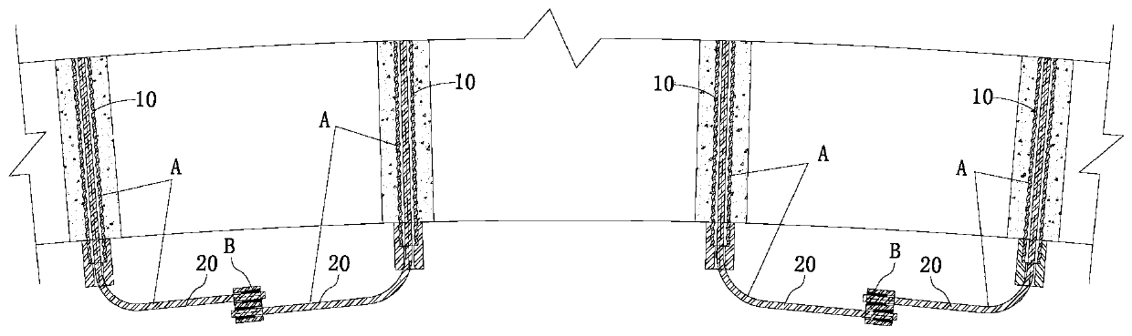 Anchor rod-anchor cable support system capable of bearing tunnel large deformation and application method