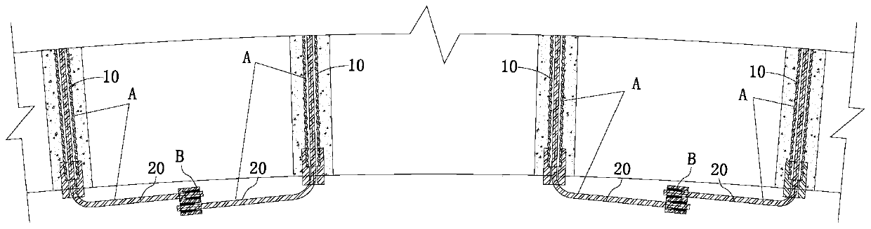 Anchor rod-anchor cable support system capable of bearing tunnel large deformation and application method