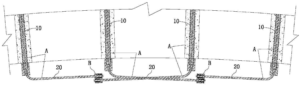 Anchor rod-anchor cable support system capable of bearing tunnel large deformation and application method