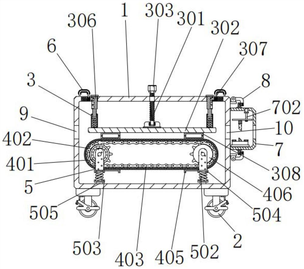 Highway bridge prestress cable penetrating machine