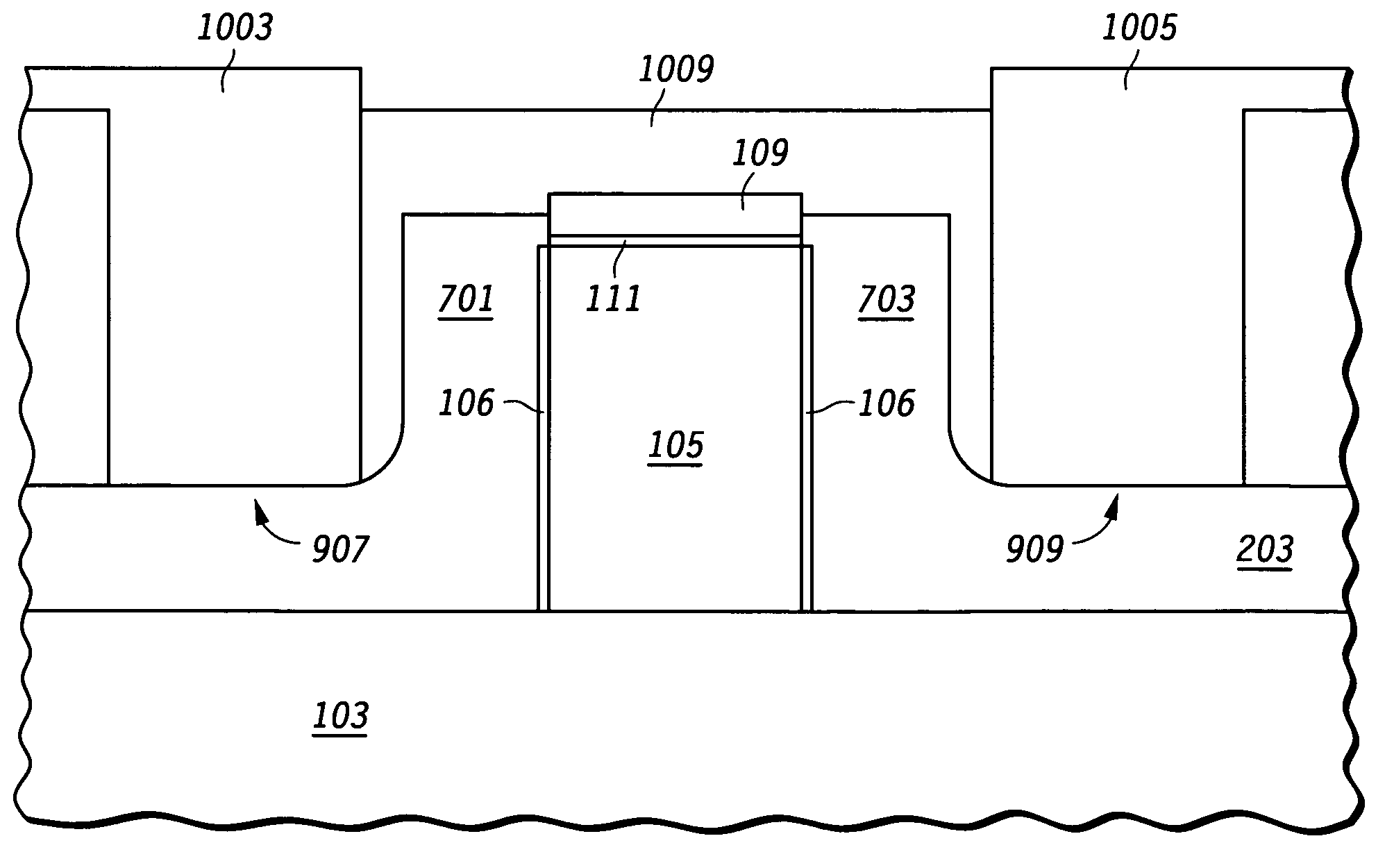 Method and circuit for multiplying signals with a transistor having more than one independent gate structure