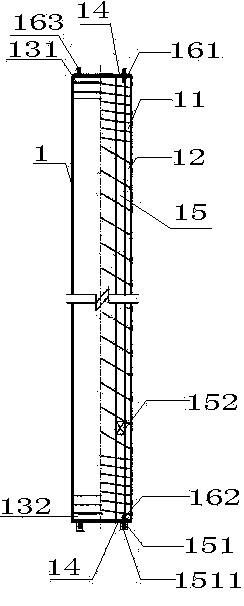 Precast pile post-grouting device and precast pile post-grouting process