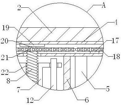 Logistics tractor brake device