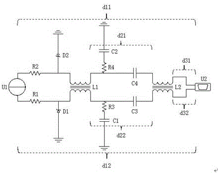 Vehicle-mounted Ethernet circuit board