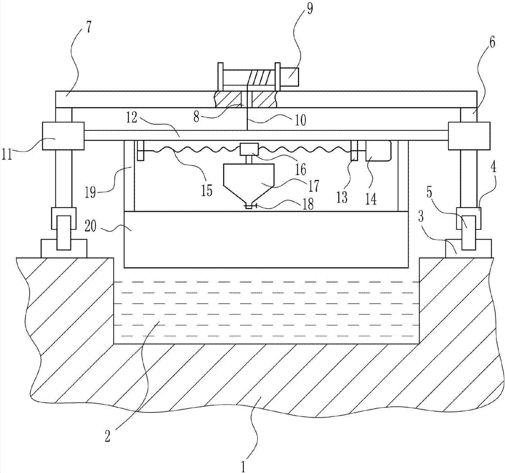 Fishpond sterilizing equipment for fish genetic engineering