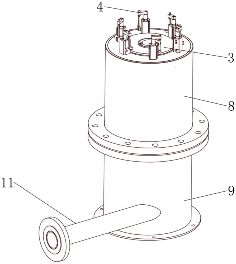 Tool for measuring air flow of swirler of combustion chamber of gas turbine