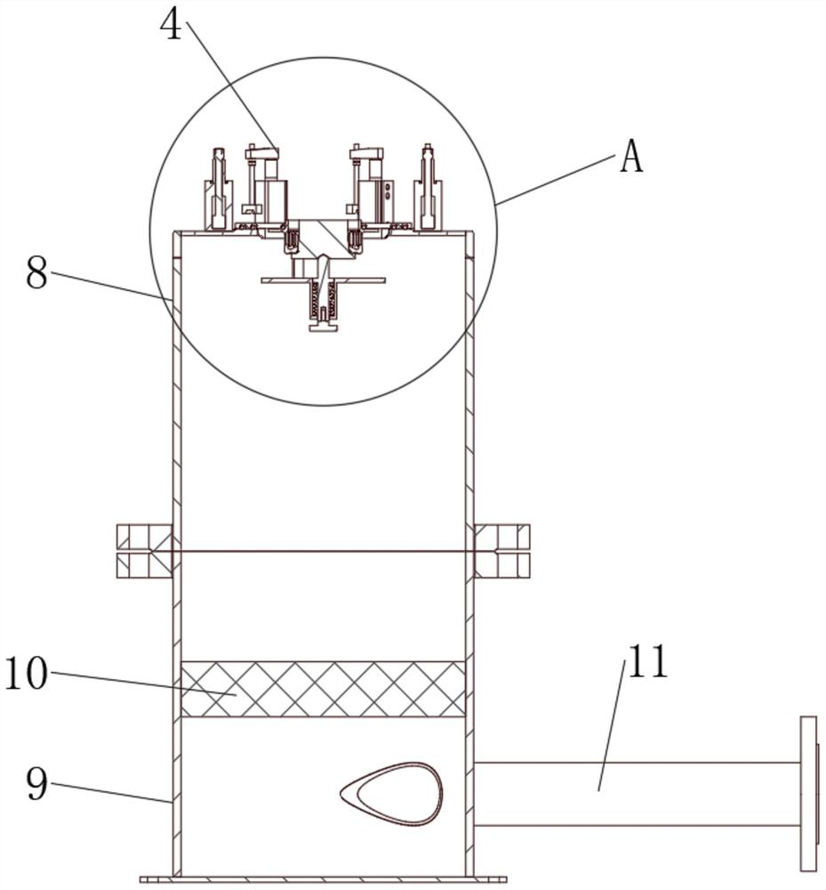 Tool for measuring air flow of swirler of combustion chamber of gas turbine