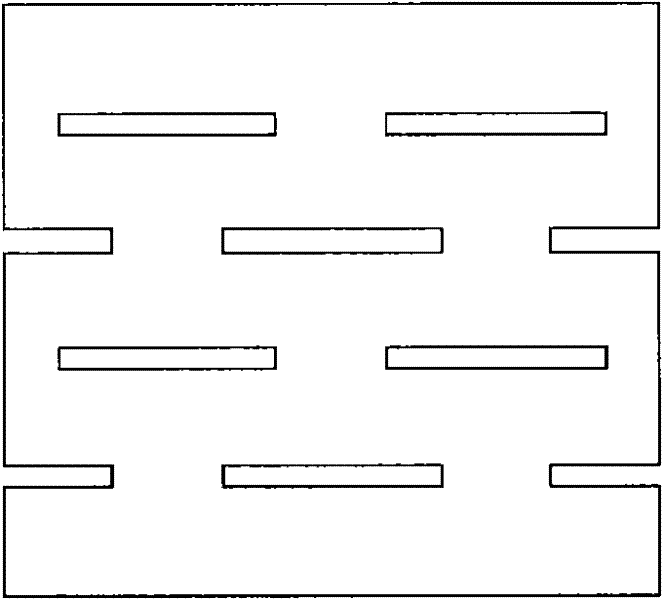 Structure for improving heating efficiency of cathode heater assembly and preparation method thereof