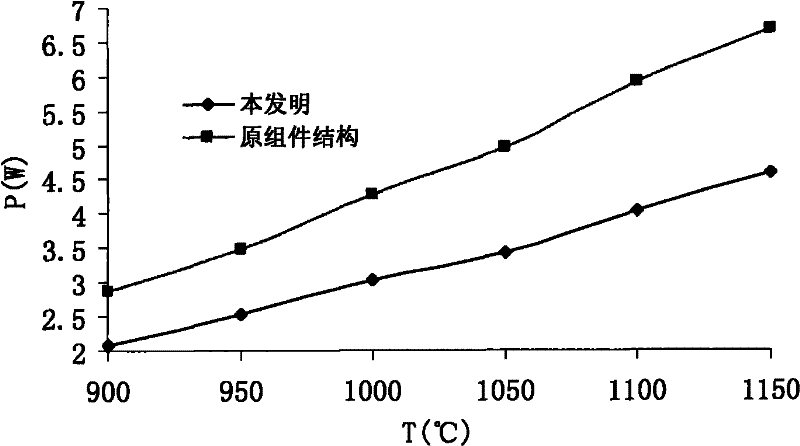 Structure for improving heating efficiency of cathode heater assembly and preparation method thereof