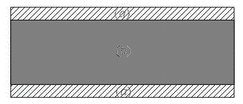 A ternary liquid metal thermal interface material with dual melting point characteristics