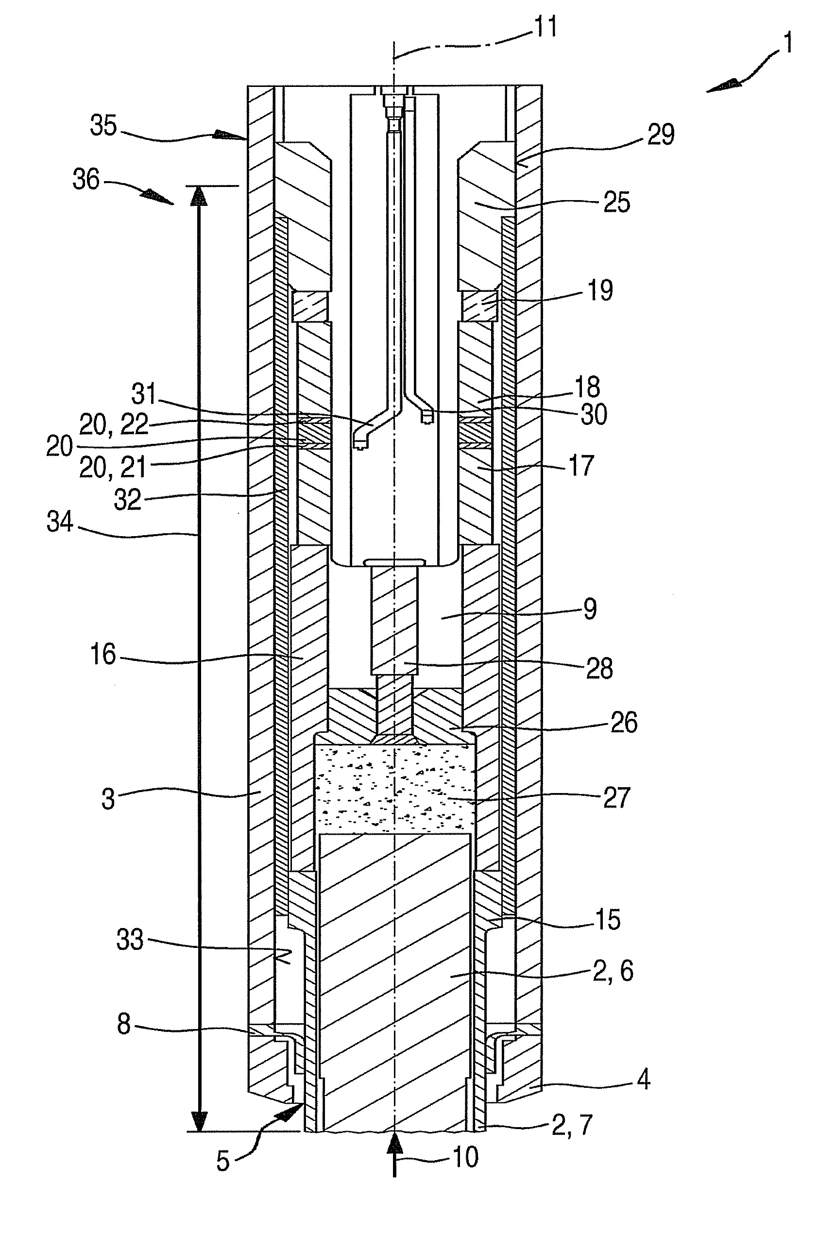 Sheathed-element glow plug