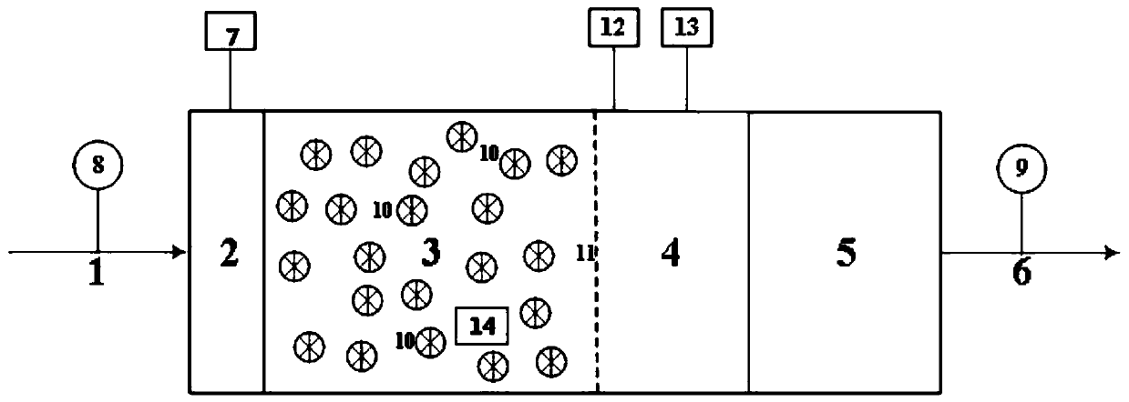 Suspended filler limit denitrification method and suspended filler limit denitrification system