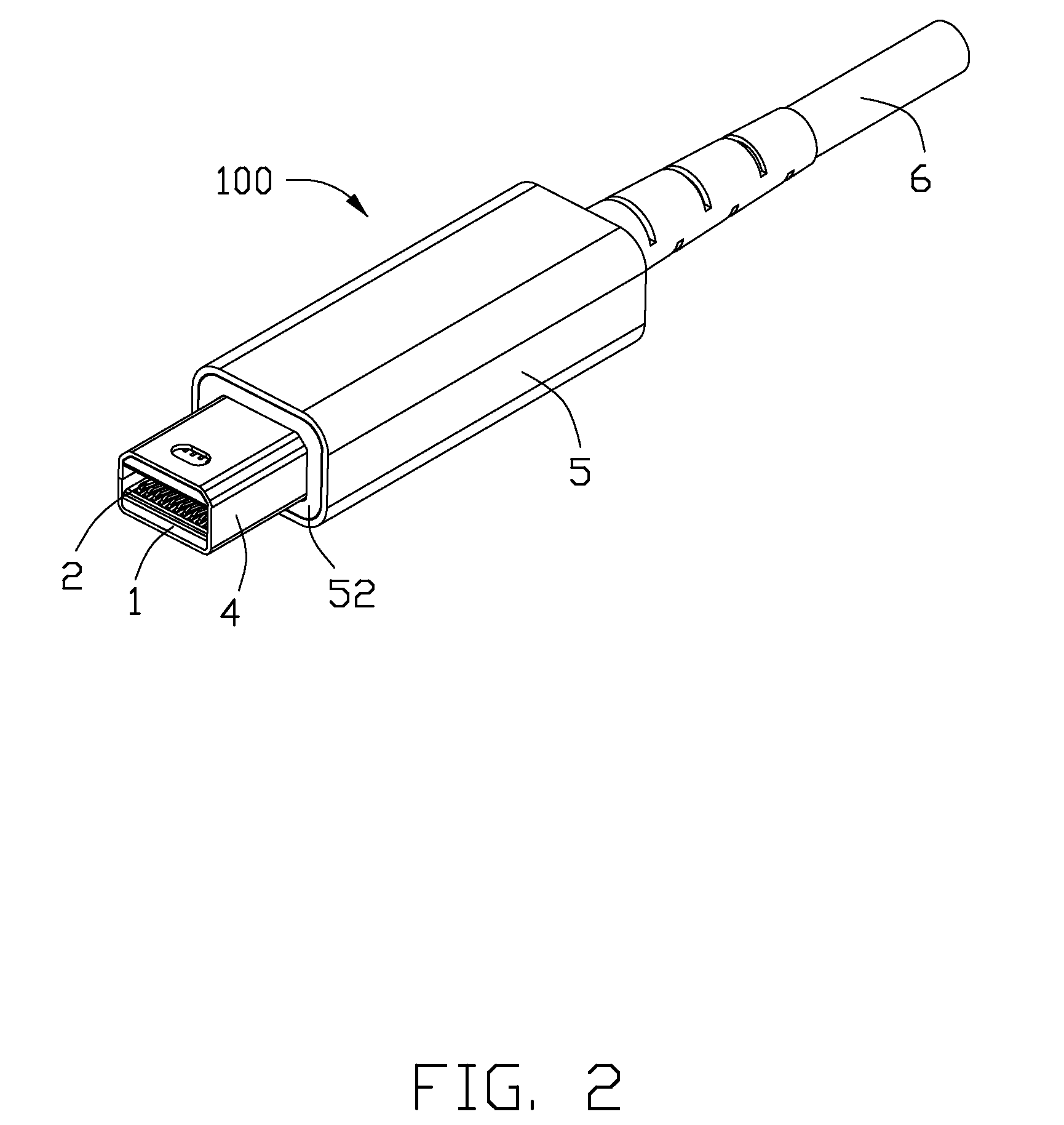 Cable assembly with electrical-optical hybrid cable