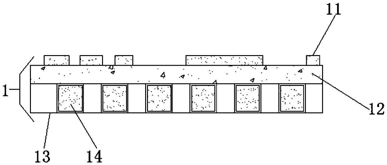 Substrate for packaging high-power LED, manufacturing method of substrate, and packaging structure of substrate