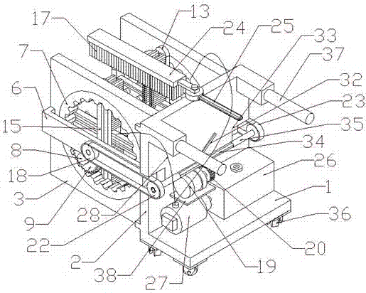 Garbage can cleaning device