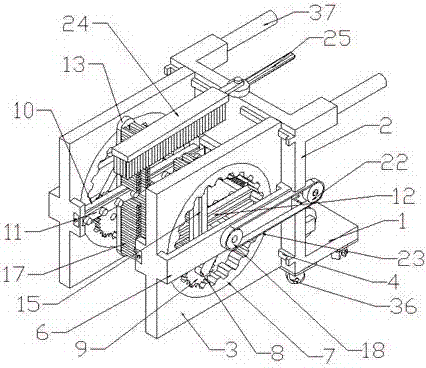 Garbage can cleaning device