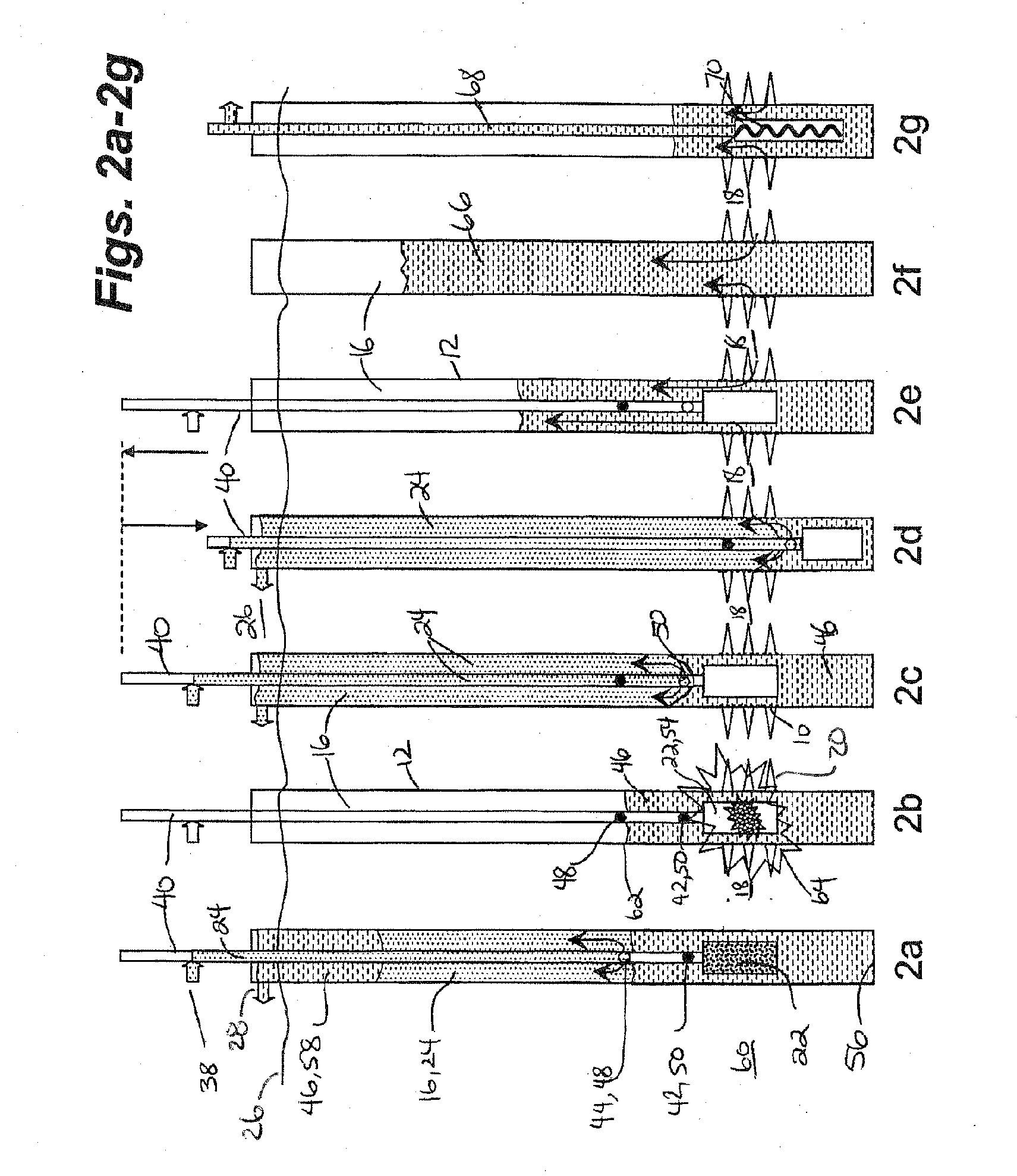 Pressure-actuated perforation with automatic fluid circulation for immediate production and removal of debris