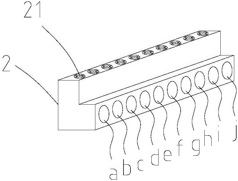 Detection device for composite steel belt of elevator