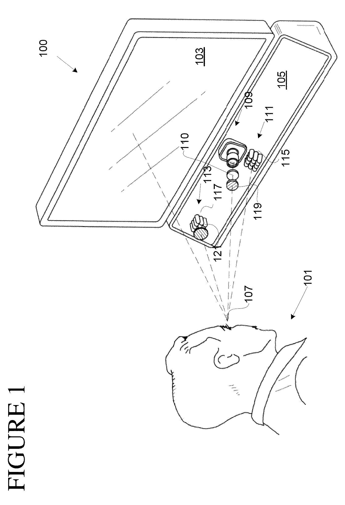 Gaze Point Tracking Using Polarized Light