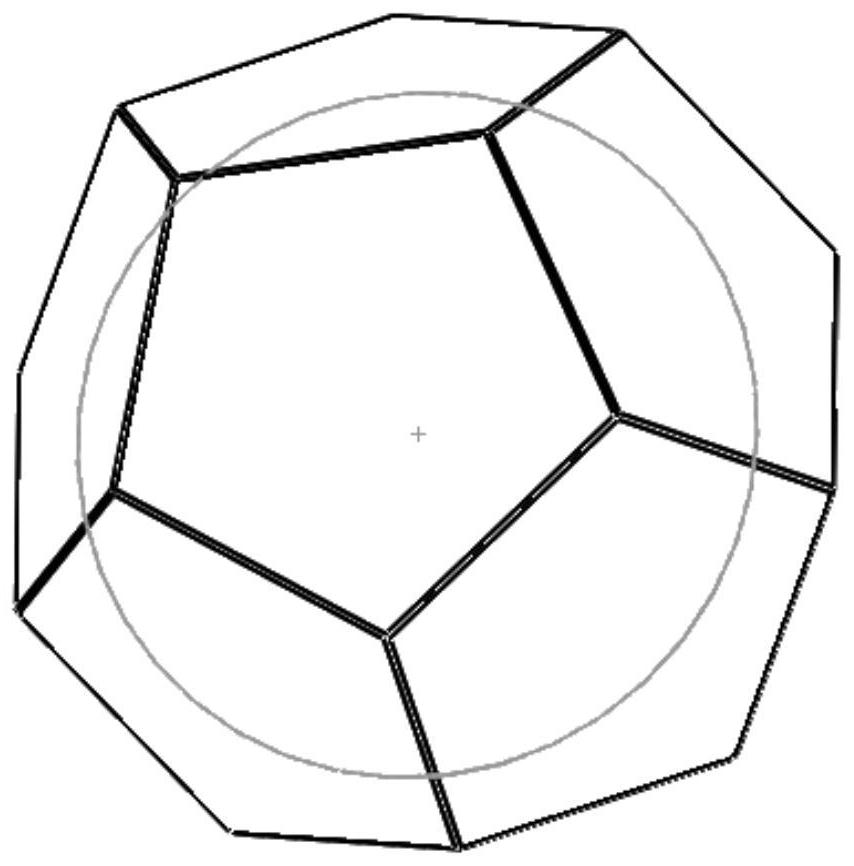 Monocular 6D pose estimation method based on regular dodecahedron