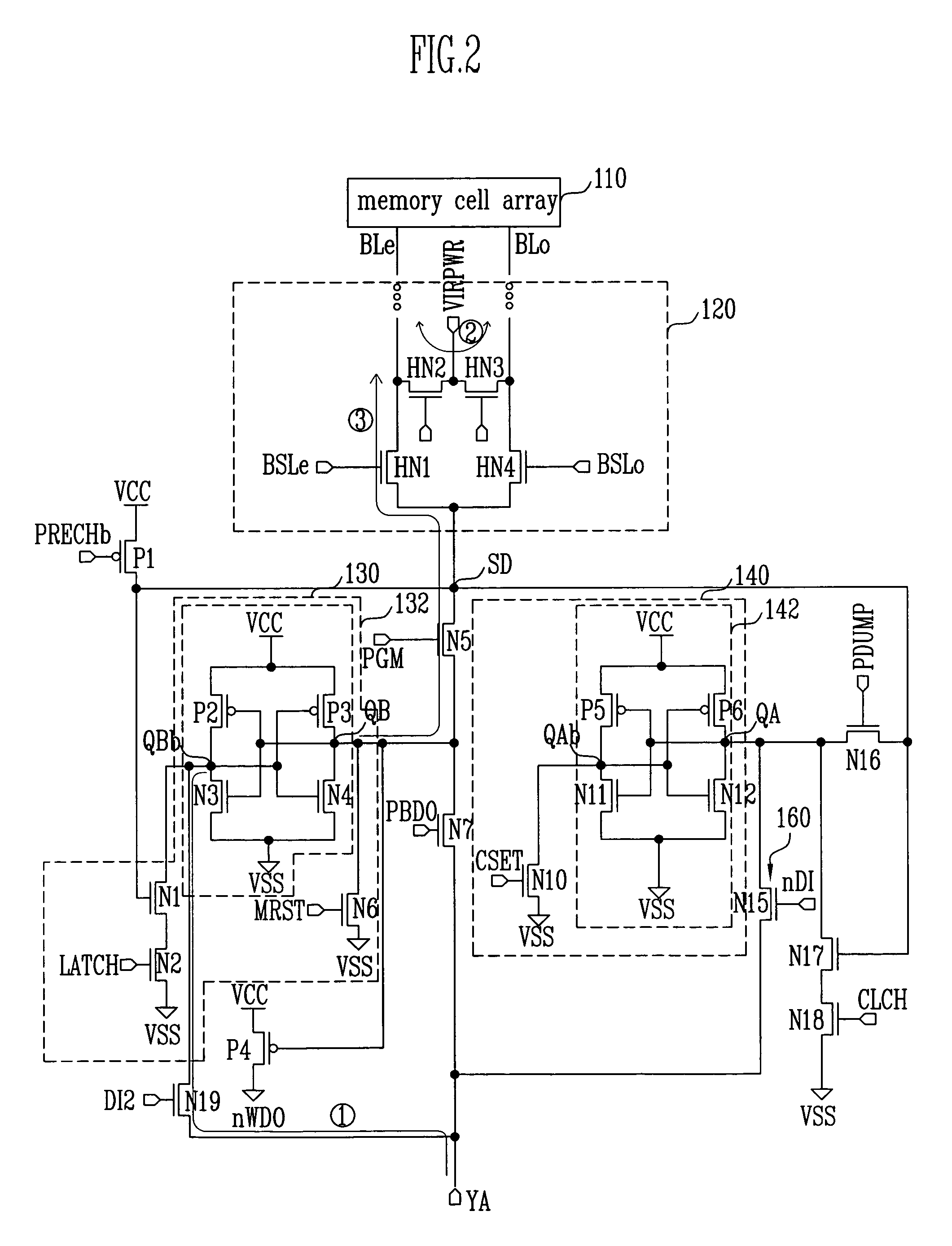 Page buffer having dual register, semiconductor memory device having the same, and program method thereof