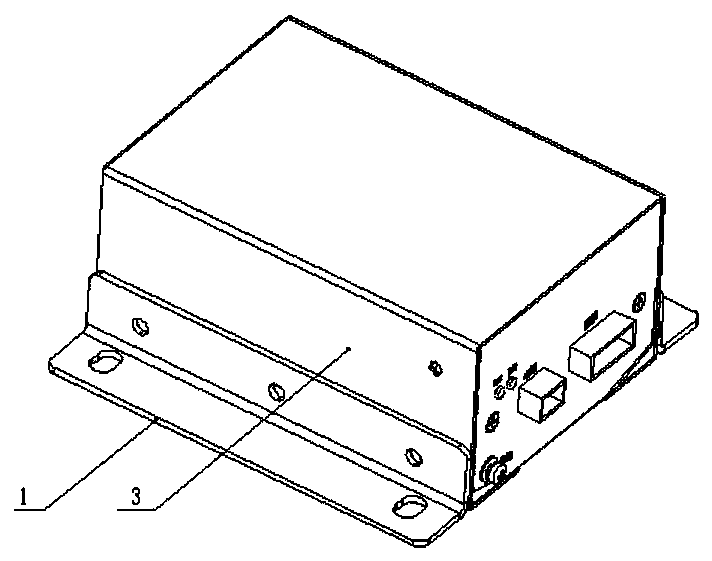 Vibration isolation hard disk box