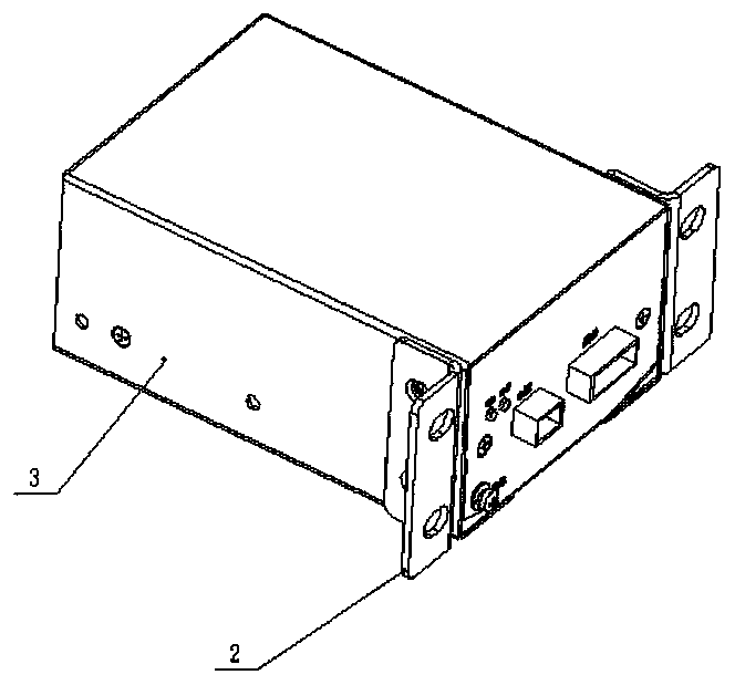 Vibration isolation hard disk box