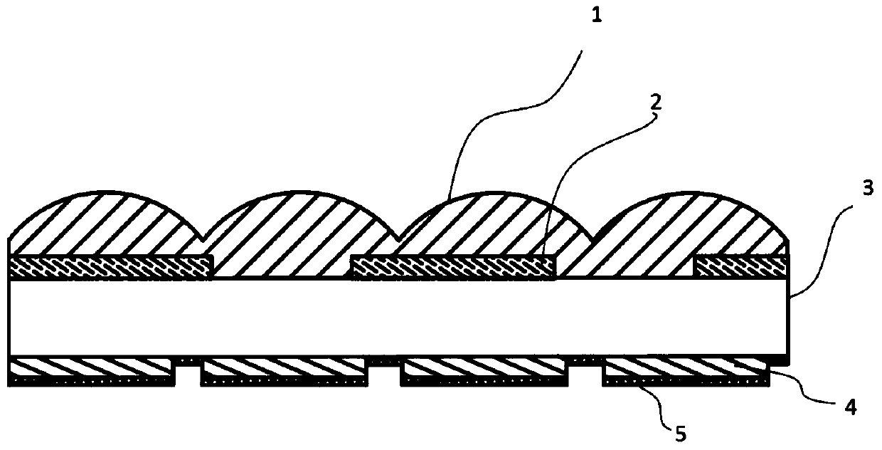 Image-text protection structure based on dynamic anti-counterfeiting film and preparation method thereof