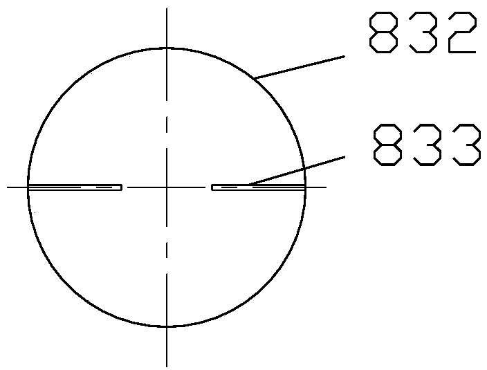 Rolling slitting device