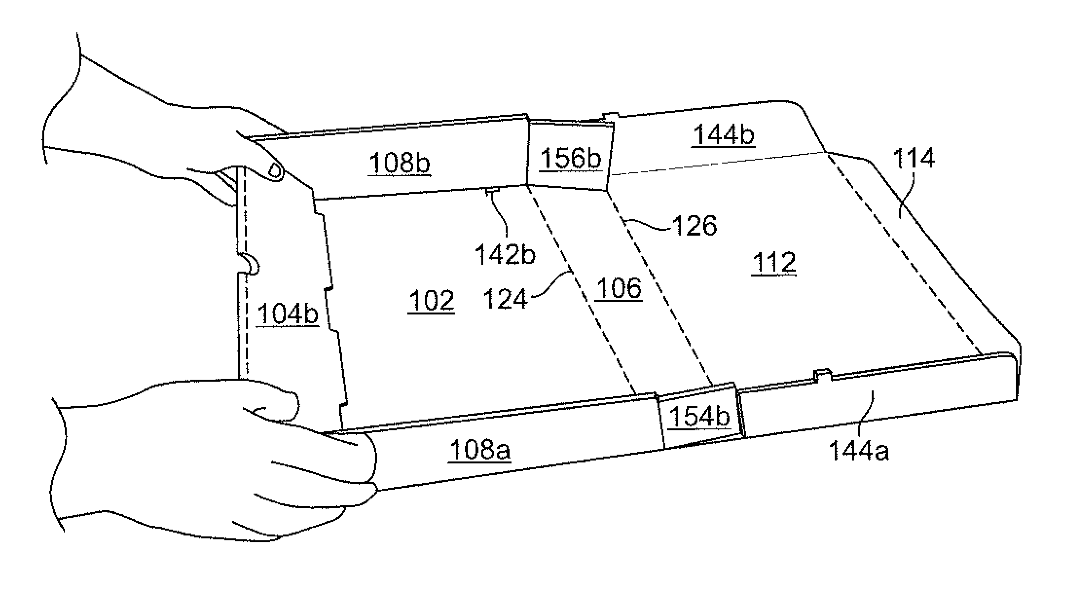 Front-rollover and hammer-lock container