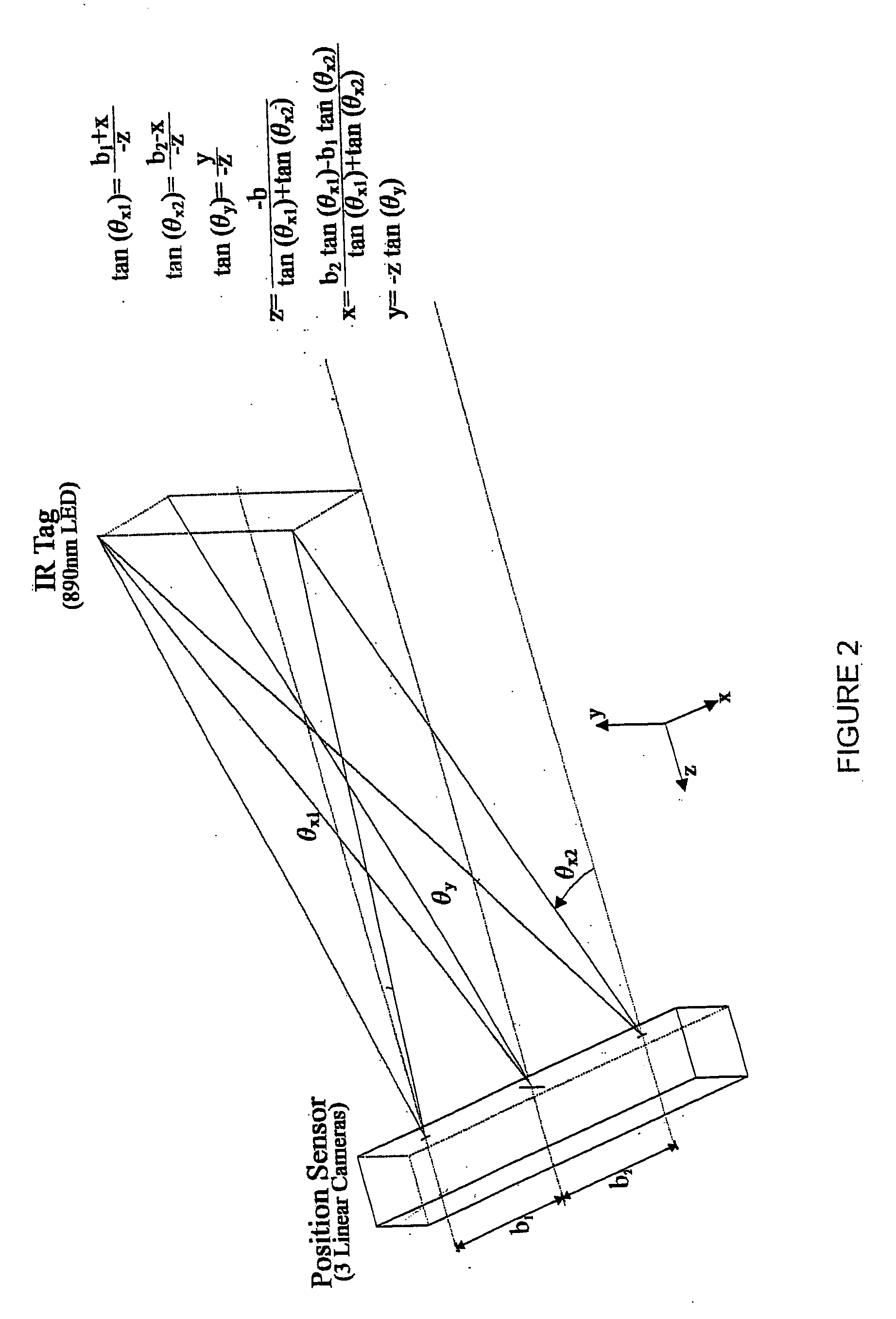 Optical body tracker