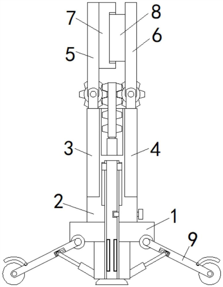 A kind of infusion stand that can be received