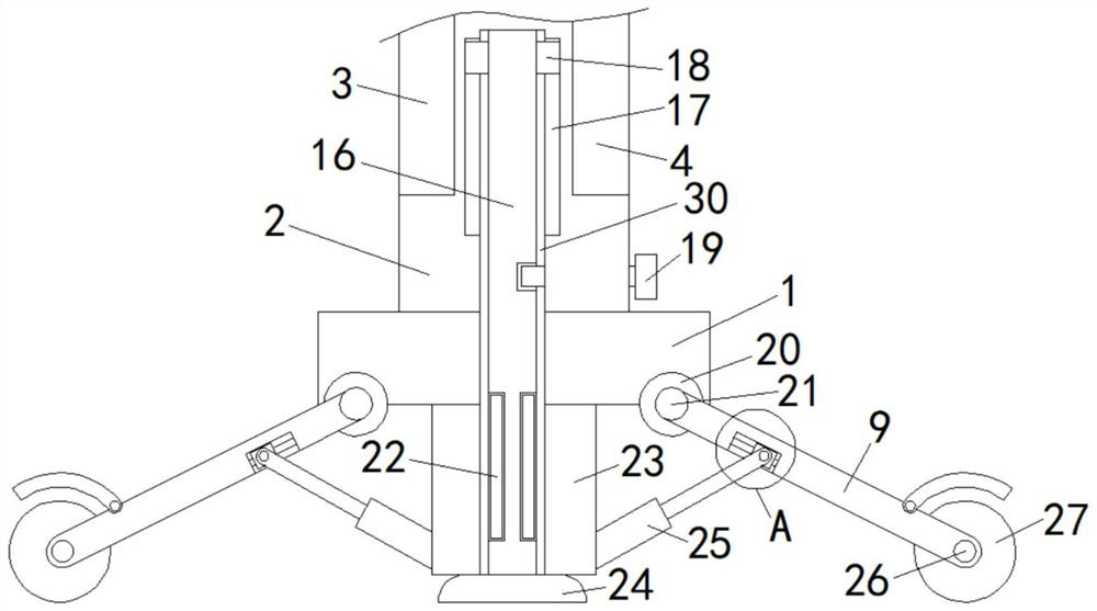 A kind of infusion stand that can be received