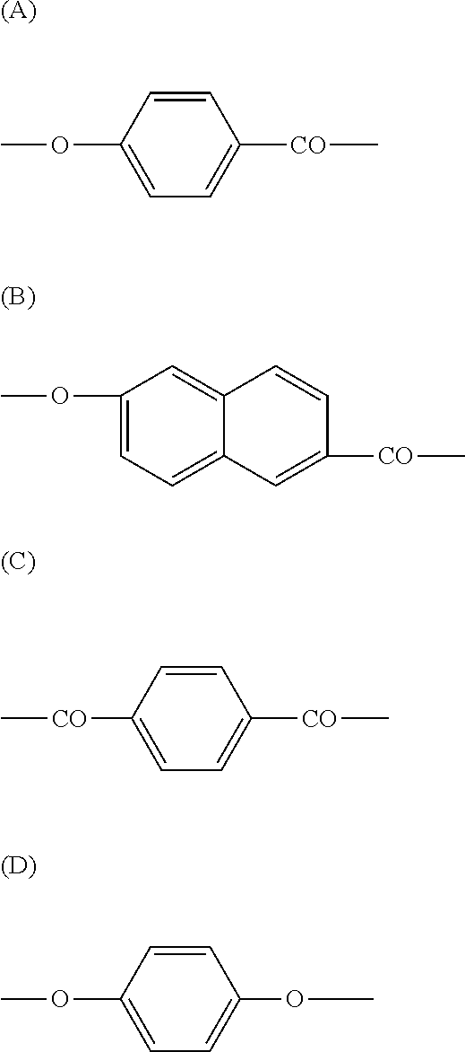 Liquid crystalline polyester compositions