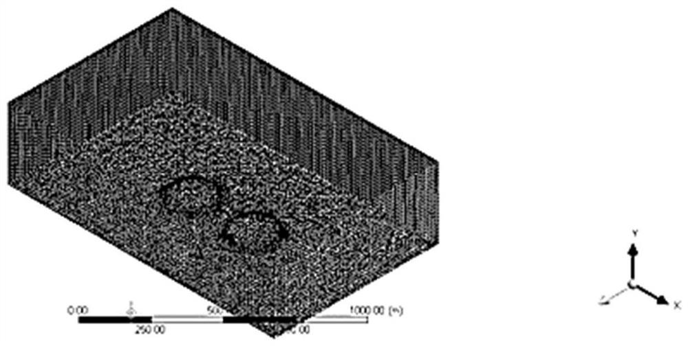 Refined simulation method and system for wind speed field of mountain terrain