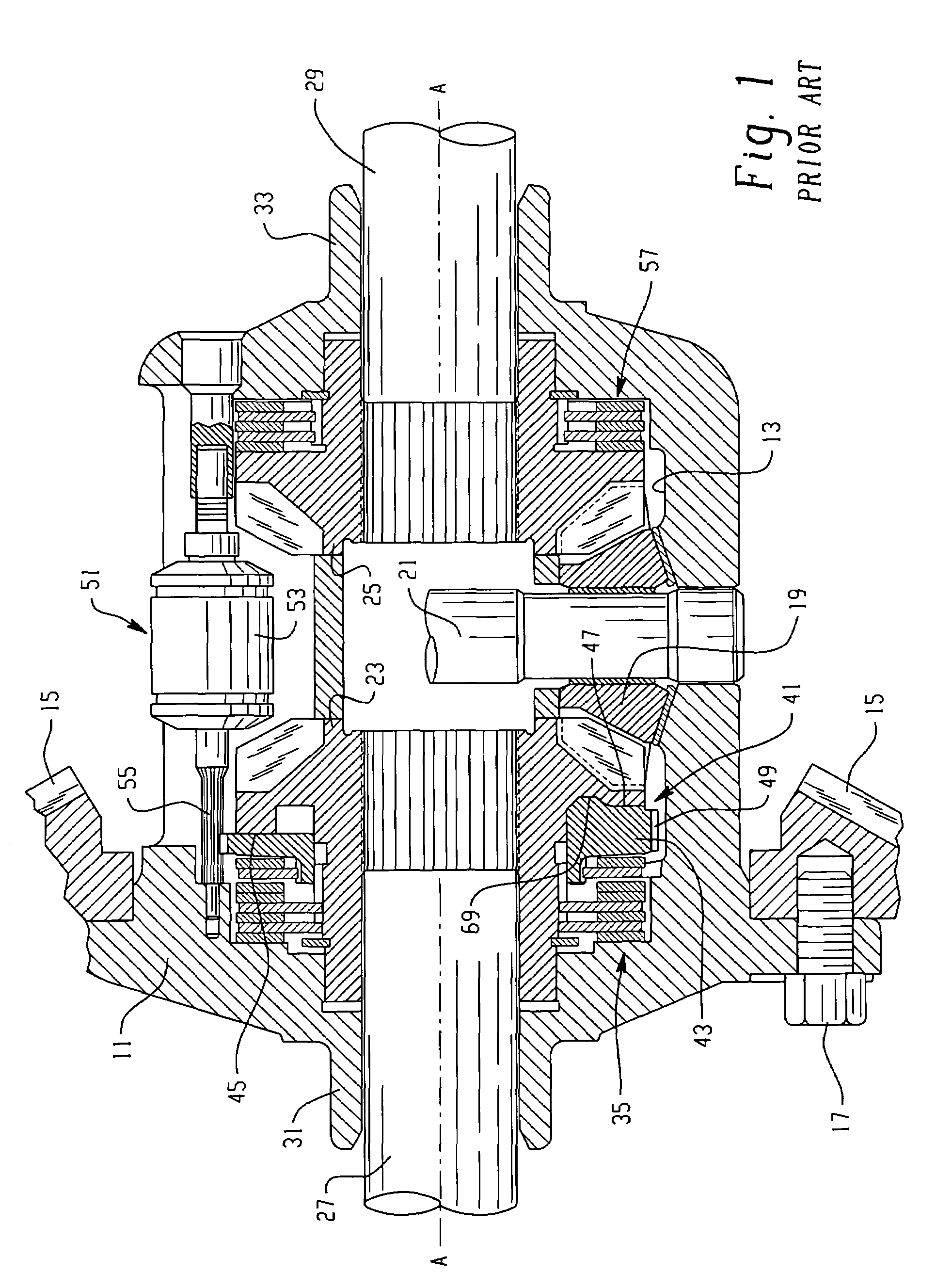 Mechanical locking differential lockout mechanism