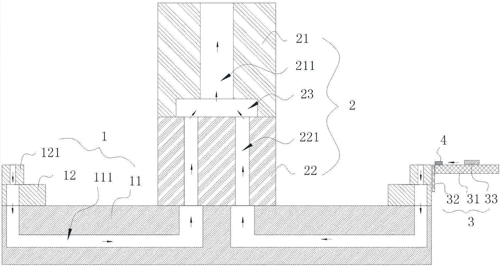 Implantable light splitting machine