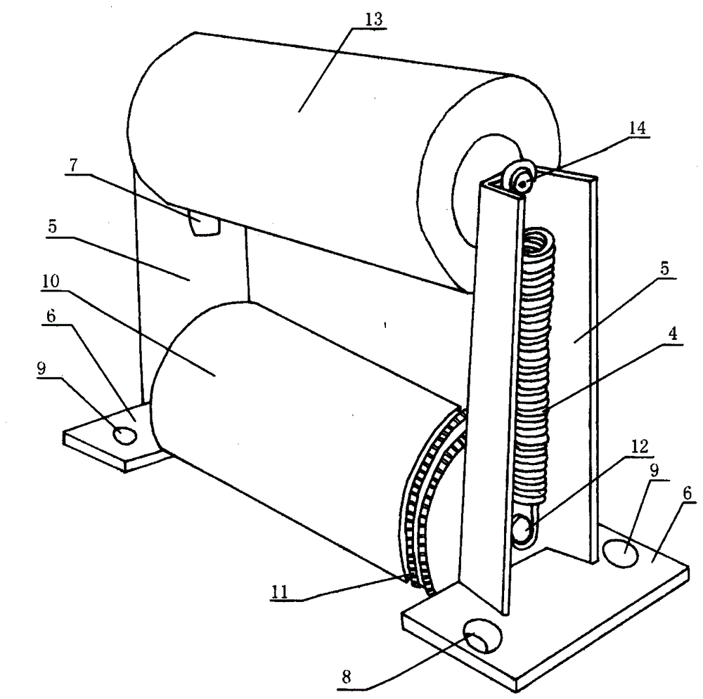 A plate shaping roller press