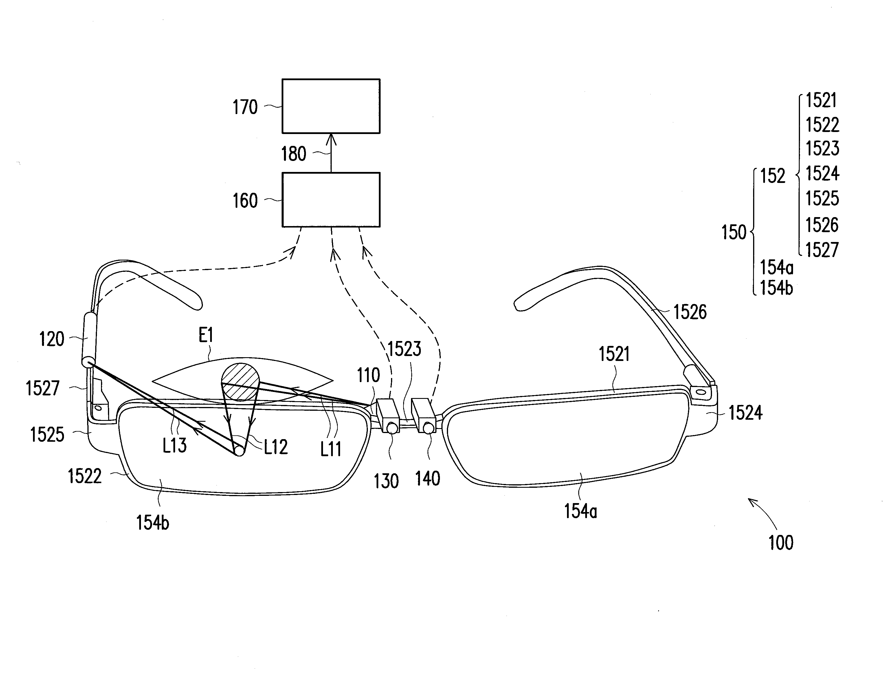 Head-mount eye tracking system