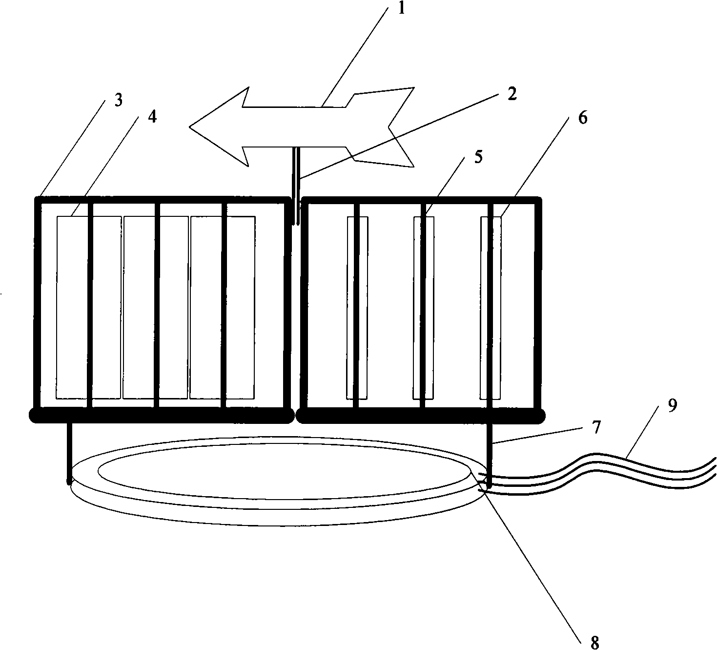 Super highly effective hollow direct drive generating plant possessing anti-gravity magnetic suspension bearing