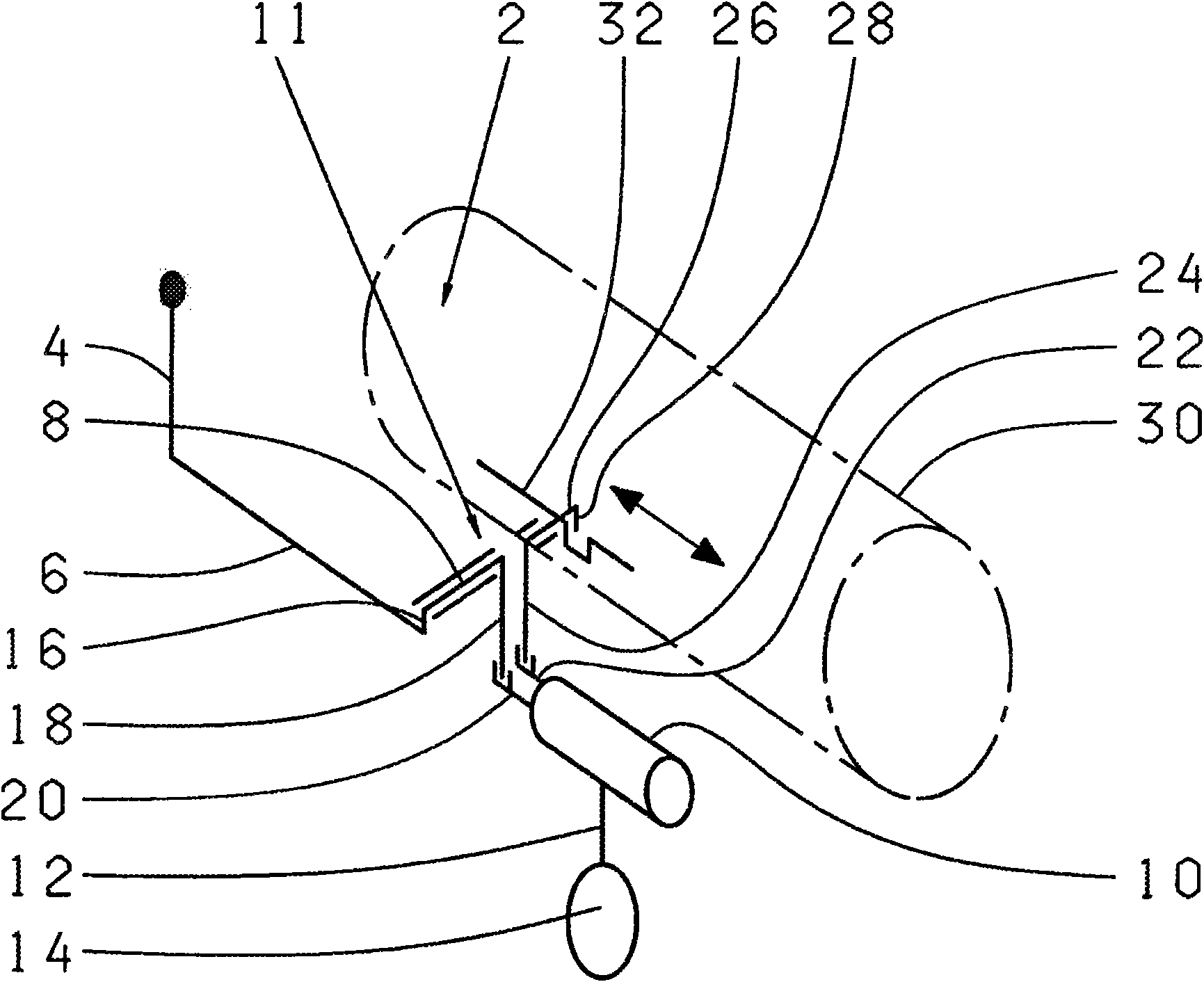 Servo-assisted device for motor vehicle switching gearbox